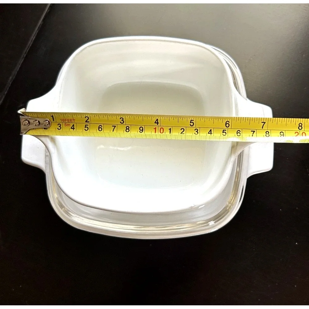 Lot 2 Corning Ware Spice of Life Casseroles A-1-B A-2 Large Lid Included